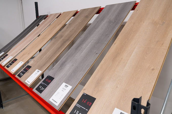 Showroom POPUP Vloerenmarkt laminaat