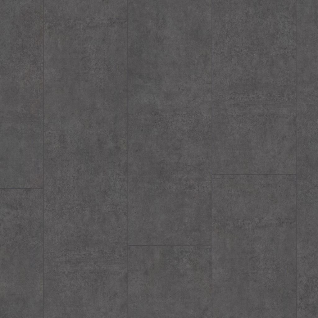 XL beton laminaat zwart met vierzijdige V-groef